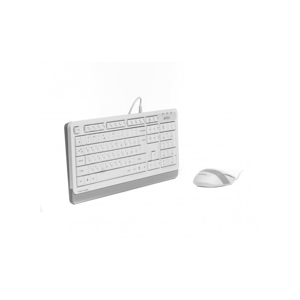 Комплект A4Tech F1010 White (4711421943307) - фото 3 Комплект A4Tech F1010 White (4711421943307) - фото 3