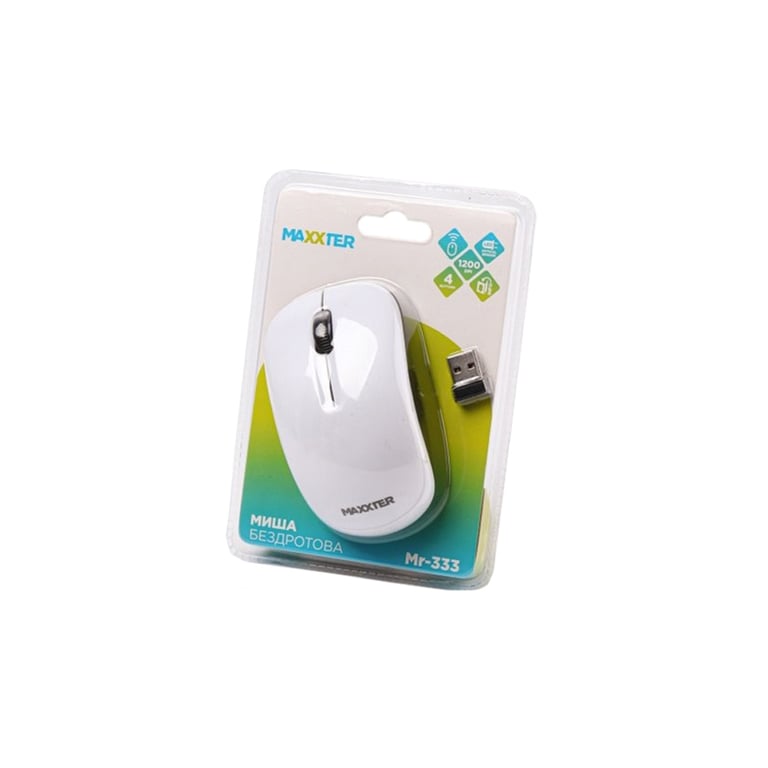 Мишка Maxxter Mr-333-W - фото 4