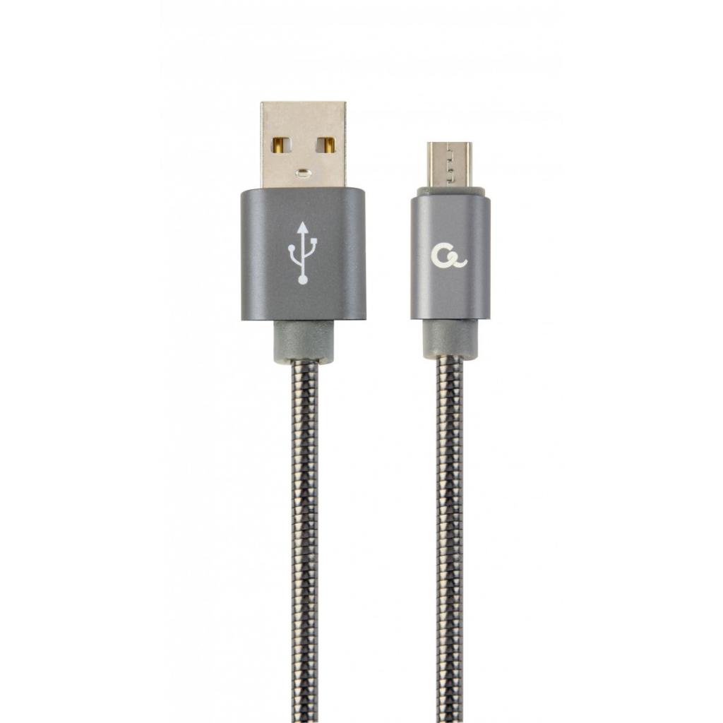 Дата кабель USB 2.0 AM to Micro 5P 1.0m Cablexpert (CC-USB2S-AMmBM-1M-BG) Дата кабель USB 2.0 AM to Micro 5P 1.0m Cablexpert (CC-USB2S-AMmBM-1M-BG)