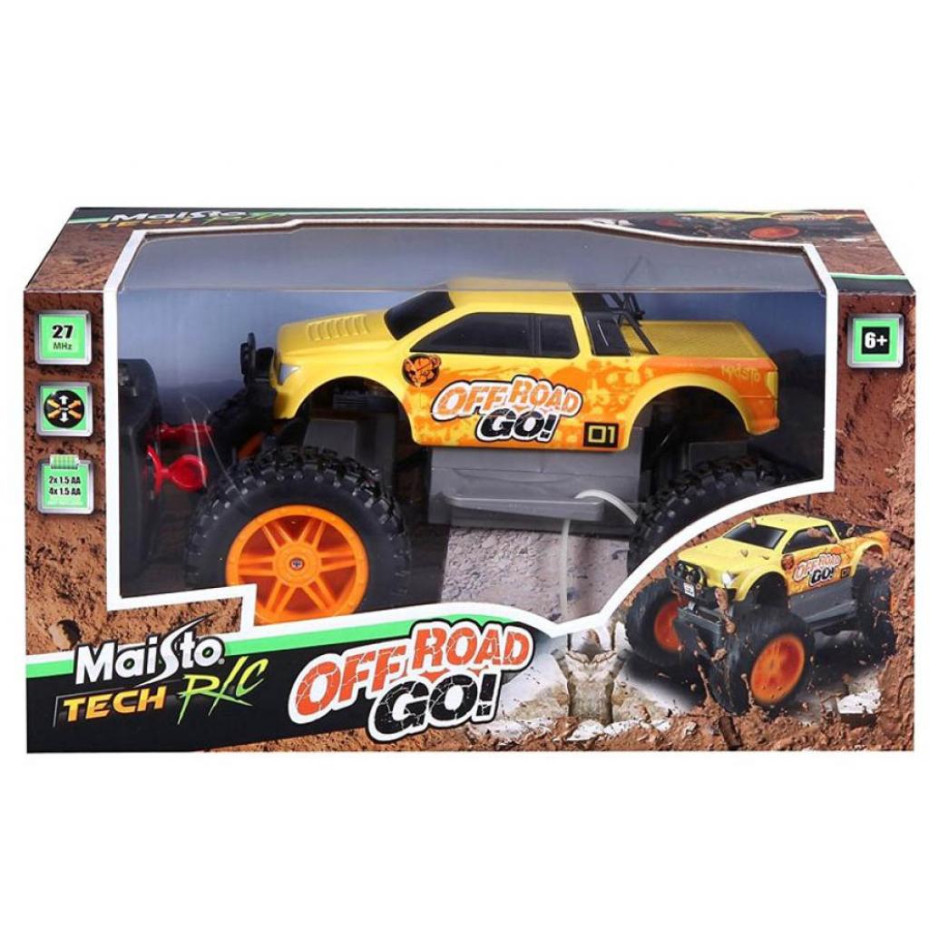 Радіокерована іграшка Maisto Off Road Go Жовтий (81762 yellow) - фото 3 Радіокерована іграшка Maisto Off Road Go Жовтий (81762 yellow) - фото 3