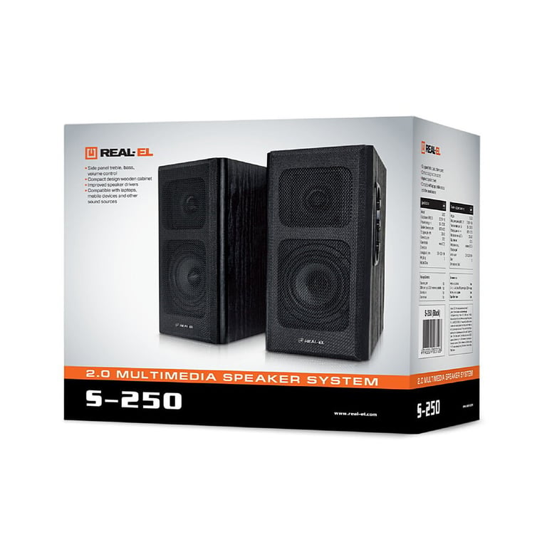 Акустична система REAL-EL S-250 Black - фото 8