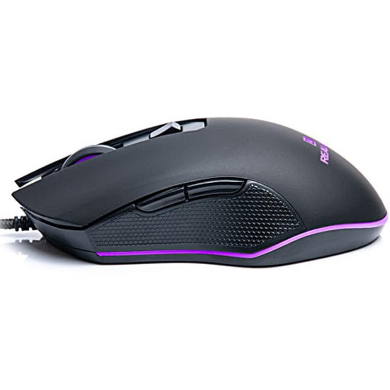 Мишка REAL-EL RM-550 Black - фото 3