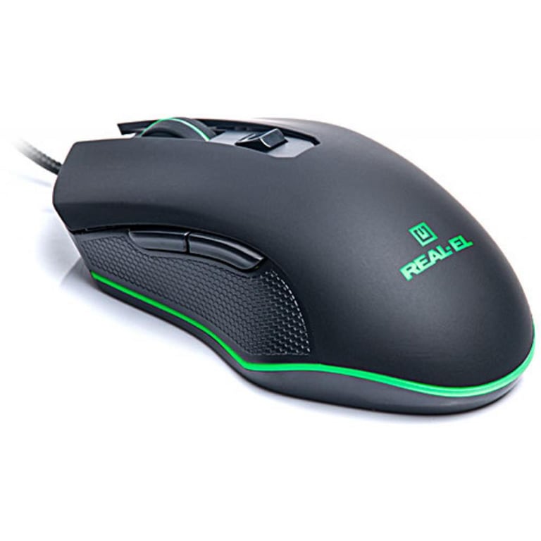 Мишка REAL-EL RM-550 Black - фото 8