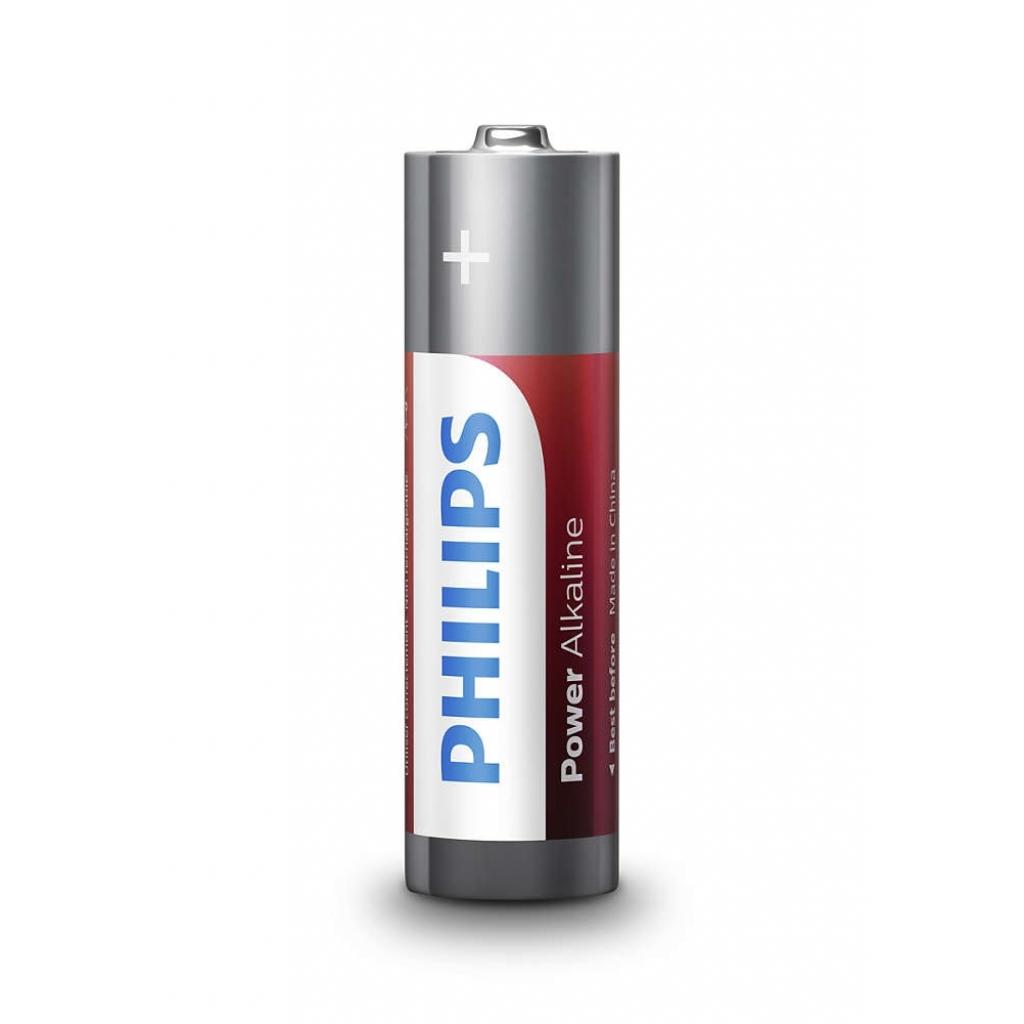 Батарейка Philips AA LR6 Power Alkaline * 4 (LR6P4B/10) - фото 2 Батарейка Philips AA LR6 Power Alkaline * 4 (LR6P4B/10) - фото 2