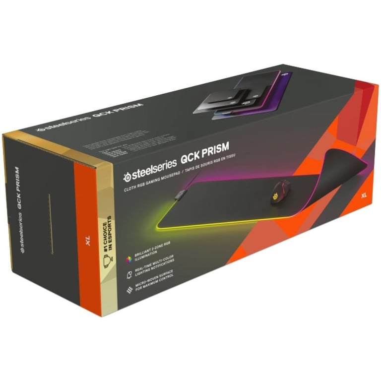 Килимок для мишки SteelSeries QcK PRISM Cloth XL (63826) - фото 4