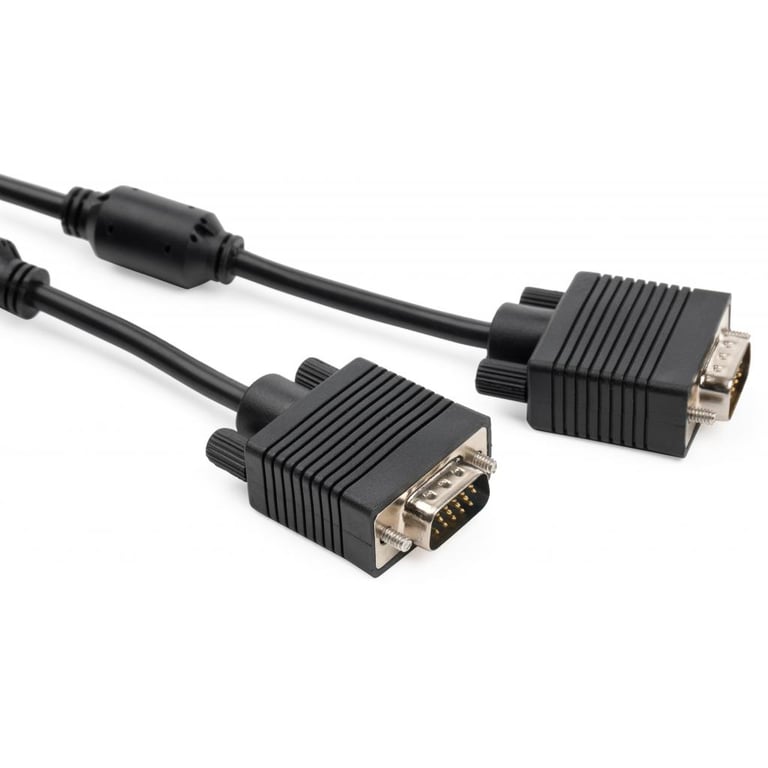 Кабель мультимедійний VGA 1.8m Vinga (VCPVGAMM1.8) - фото 1