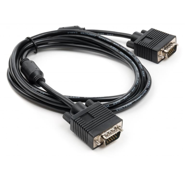 Кабель мультимедійний VGA 1.8m Vinga (VCPVGAMM1.8) - фото 3