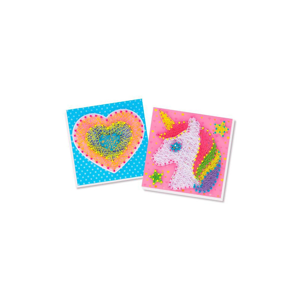 Набір для творчості 4М Нитяна графіка (00-04752) - фото 3 Набір для творчості 4М Нитяна графіка (00-04752) - фото 3