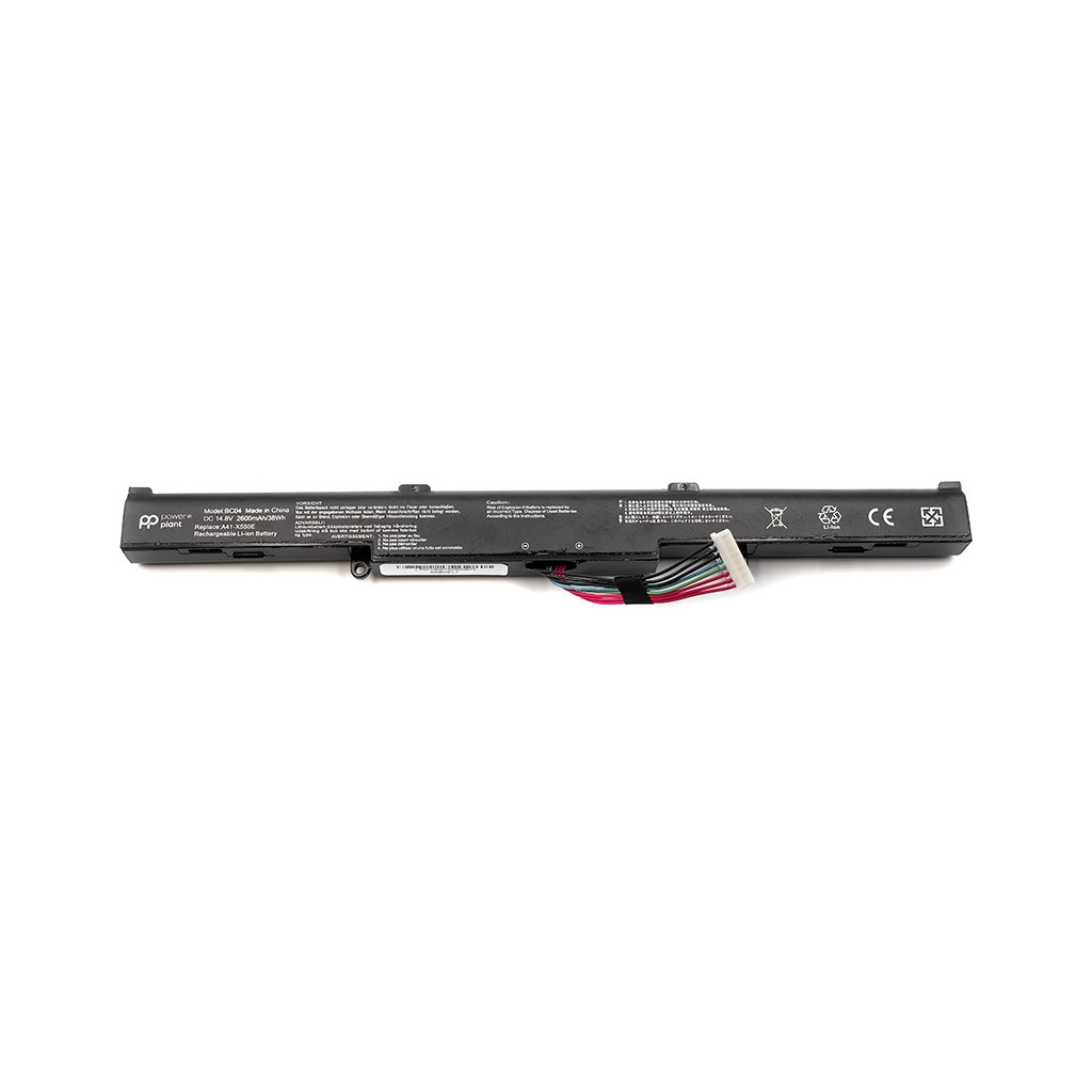 Акумулятор до ноутбука ASUS X450 (AS450EL7, A41-X550E) 14.8V 2600mAh PowerPlant (NB430413) - головне фото