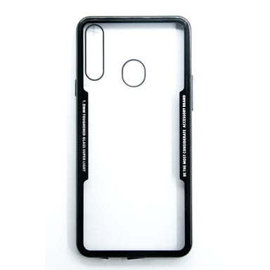 Чохол до мобільного телефона Dengos TPU для Samsung Galaxy A20s (black frame) (DG-TPU-TRP-26) - фото 1