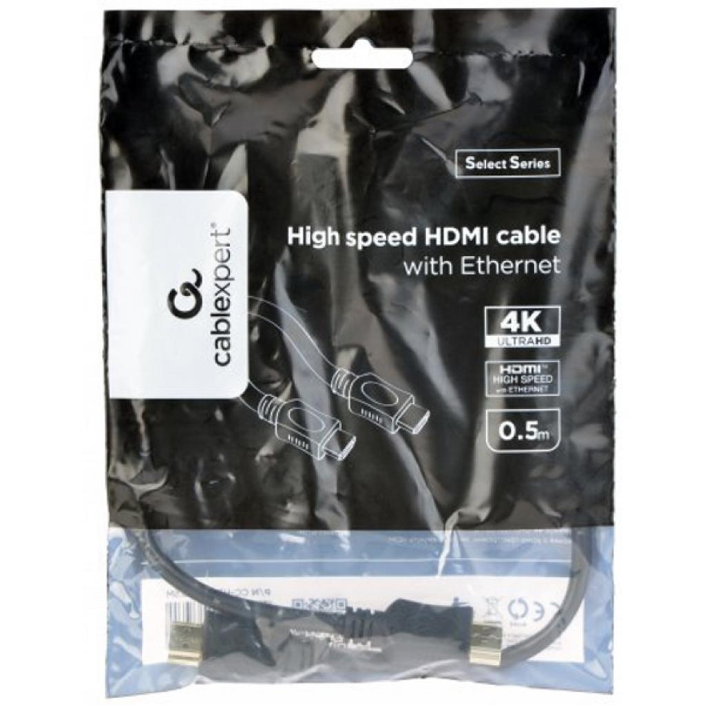 Кабель мультимедійний HDMI to HDMI 0.5m V.1.4 Cablexpert (CC-HDMI4L-0.5M) - фото 3 Кабель мультимедійний HDMI to HDMI 0.5m V.1.4 Cablexpert (CC-HDMI4L-0.5M) - фото 3