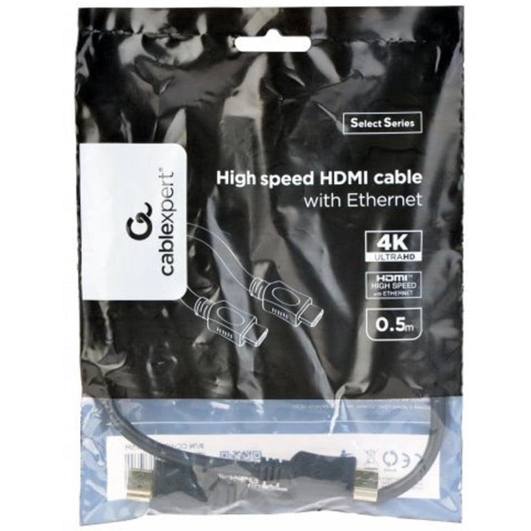 Кабель мультимедійний HDMI to HDMI 0.5m V.1.4 Cablexpert (CC-HDMI4L-0.5M) - фото 3
