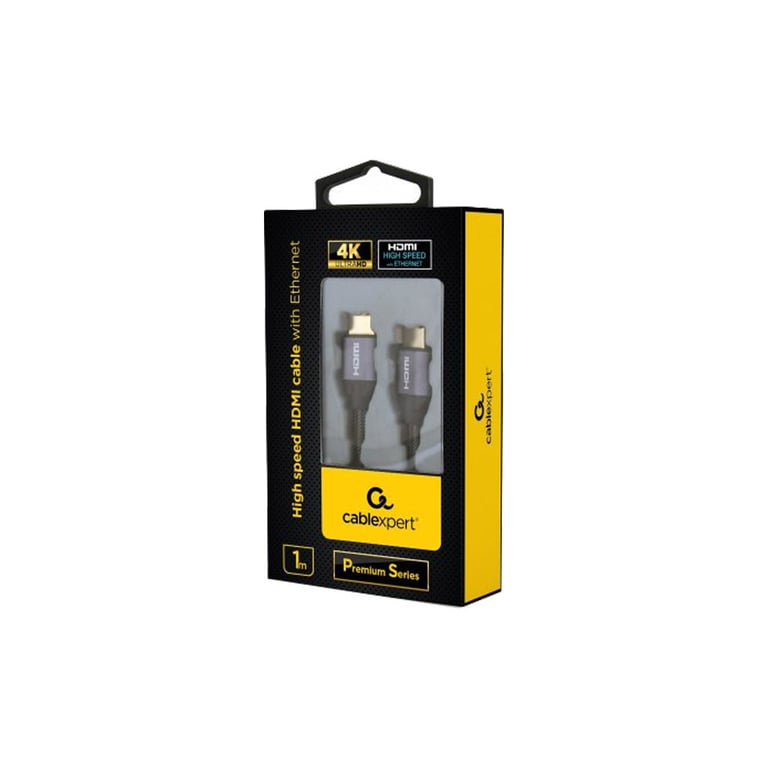 Кабель мультимедійний HDMI M to HDMI M 1.0m Cablexpert (CCBP-HDMI-1M) - фото 3