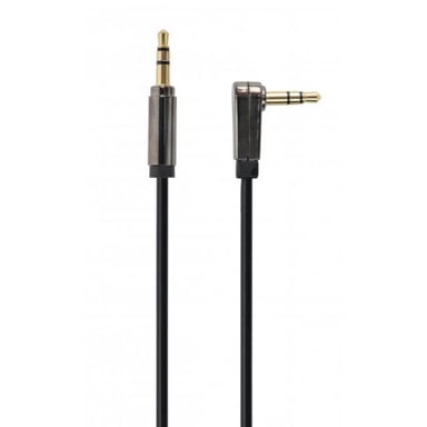 Кабель мультимедійний Jack 3.5mm M to Jack 3.5mm M 1.0m угловой Cablexpert (CCAPB-444L-1M) - фото 1
