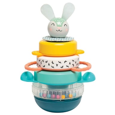 Розвиваюча іграшка Taf Toys пірамідка Кролик колекція Полярне сяйво (12445) - фото 1