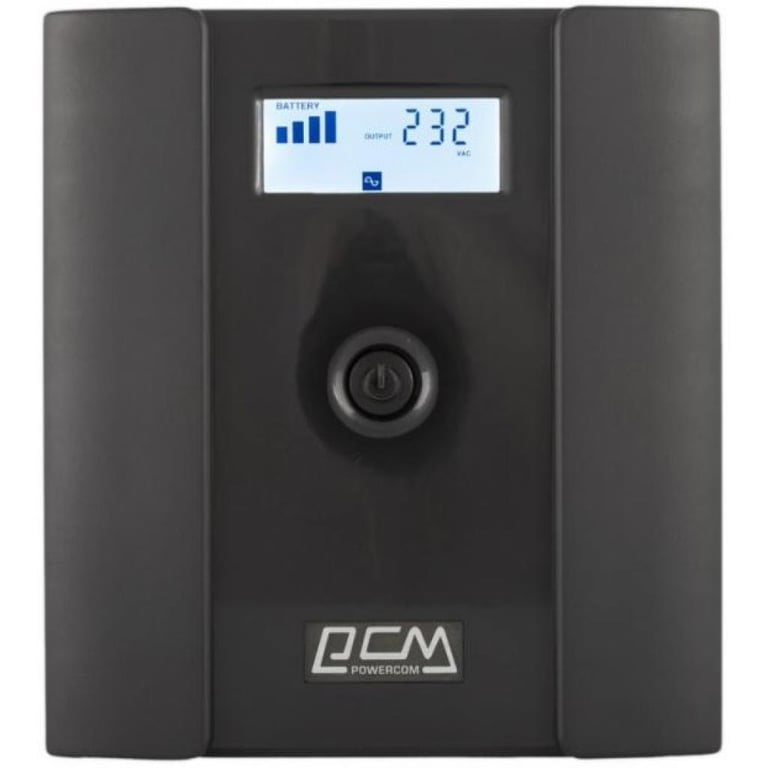 Пристрій безперебійного живлення Powercom RPT-1500AP LCD SCHUKO - фото 2