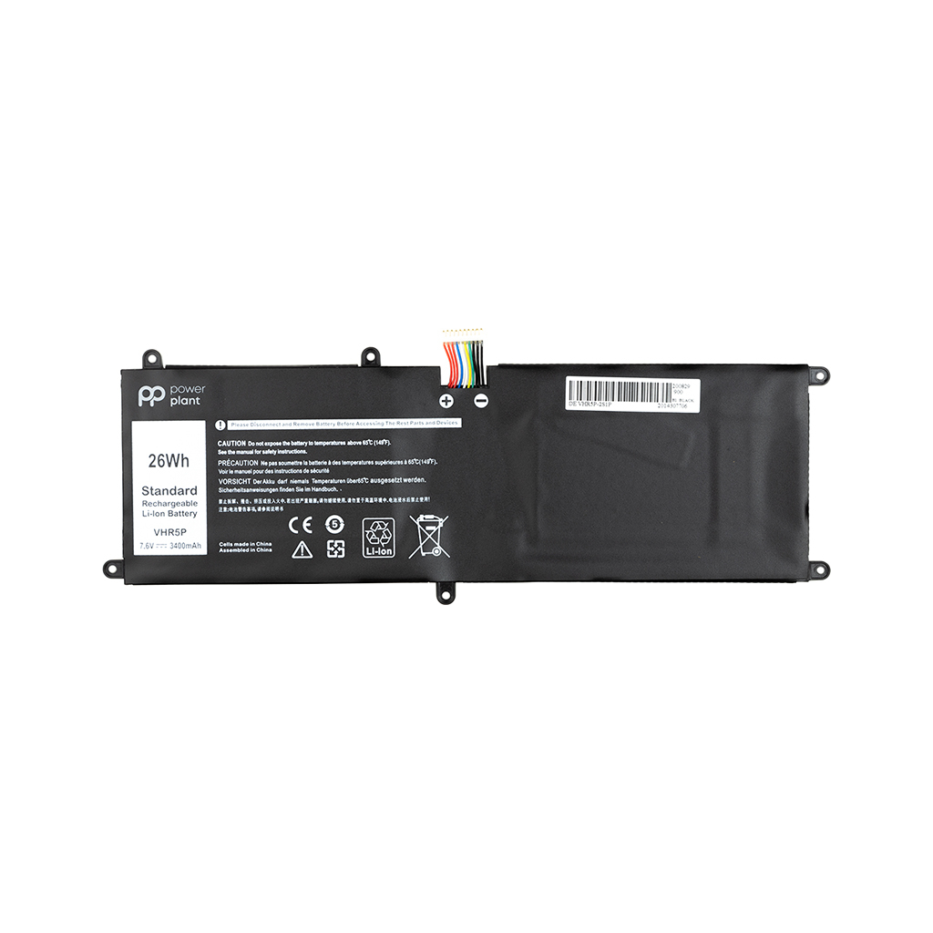 Акумулятор до ноутбука PowerPlant DELL Latitude 11 5175 (VHR5P) 7.6V 3400mAh (NB441136) - фото 1