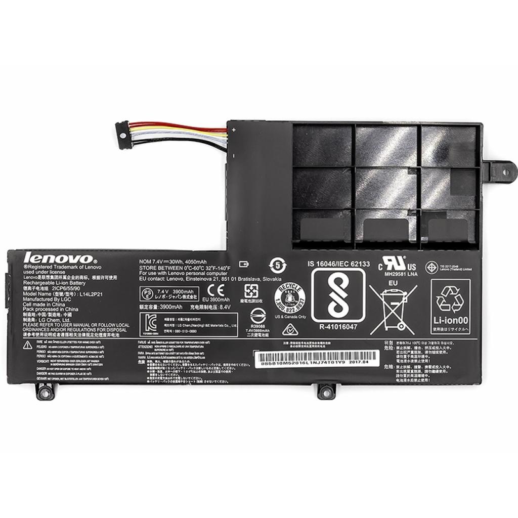 Акумулятор до ноутбука PowerPlant LENOVO Ideapad 300S (L14M2P21) 7.4V 30Wh (NB480715) - фото 1 Акумулятор до ноутбука PowerPlant LENOVO Ideapad 300S (L14M2P21) 7.4V 30Wh (NB480715) - фото 1