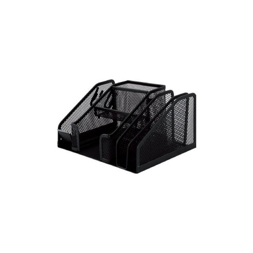 Підставка для дрібниць Buromax 210x150x100 мм, wire mesh, black (BM.6241-01) Підставка для дрібниць Buromax 210x150x100 мм, wire mesh, black (BM.6241-01)