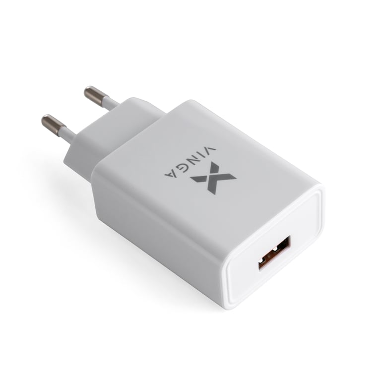 Зарядний пристрій Vinga QC3.0 Quick Wall Charger 1xUSB 18W Max (VWCQAW) - фото 2