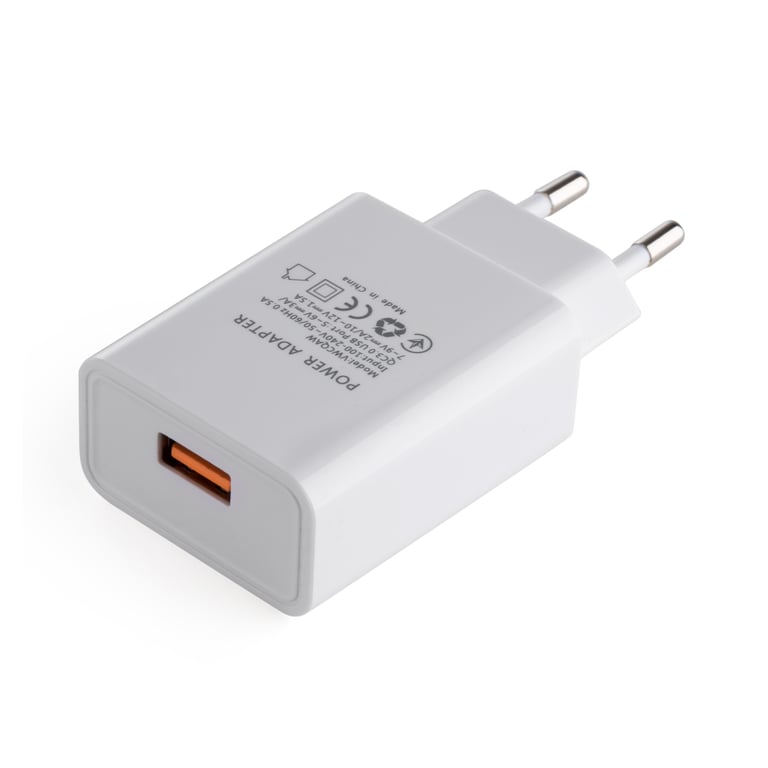 Зарядний пристрій Vinga QC3.0 Quick Wall Charger 1xUSB 18W Max (VWCQAW) - фото 3