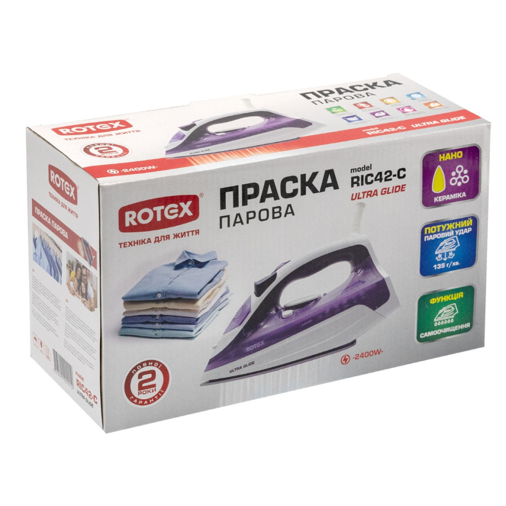 Праска Rotex RIC42-C Ultra Glide - фото 4 Праска Rotex RIC42-C Ultra Glide - фото 4