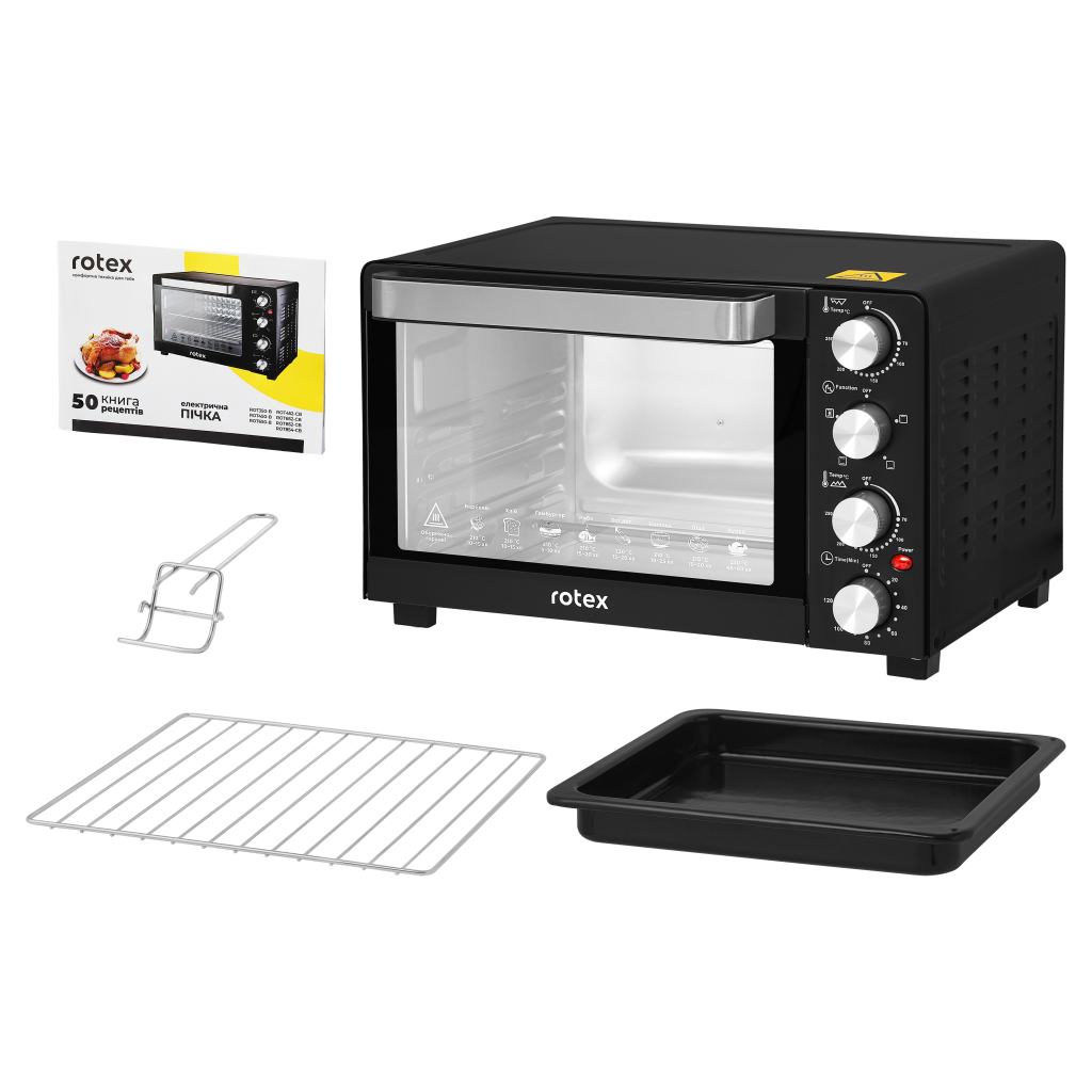 Електропіч Rotex ROT350-B - фото 6 Електропіч Rotex ROT350-B - фото 6