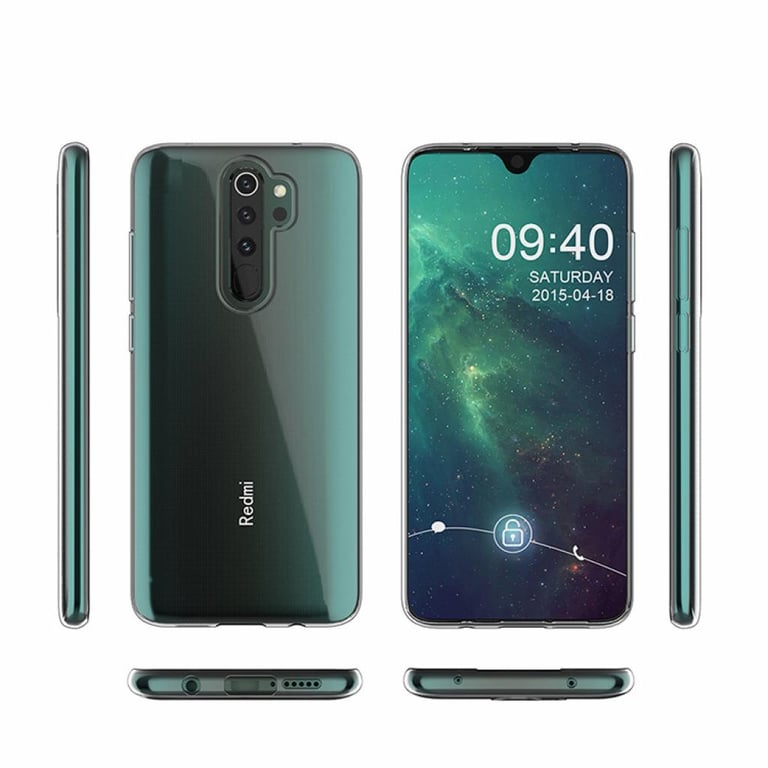 Чохол до мобільного телефона BeCover Xiaomi Redmi Note 8 Pro Transparent (704326) - фото 2