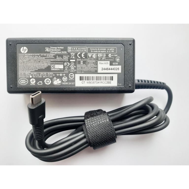 Блок живлення до ноутбуку HP 65W 20V, 3.25A + 15V, 4.33A + 12V, 5A + 9V, 3A + 5V, 3A, раз (PPP009L-E / A40250) - фото 2