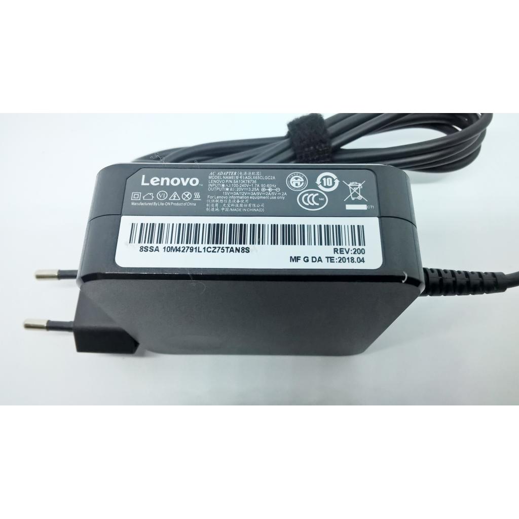 Блок живлення до ноутбуку Lenovo 65W 20V/3.25A, 15V/3A, 9V/2A, 5V/2A, USB Type-С, wall mount (ADLX65CLGC2A / A40239) - фото 3 Блок живлення до ноутбуку Lenovo 65W 20V/3.25A, 15V/3A, 9V/2A, 5V/2A, USB Type-С, wall mount (ADLX65CLGC2A / A40239) - фото 3