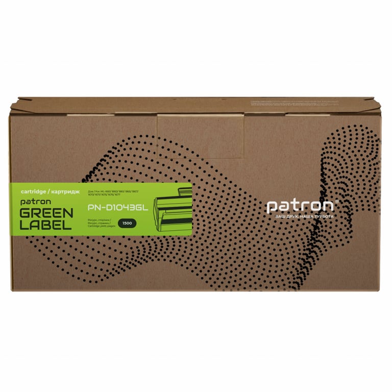 Картридж Patron SAMSUNG MLT-D104S GREEN Label (PN-D104GL) - фото 2