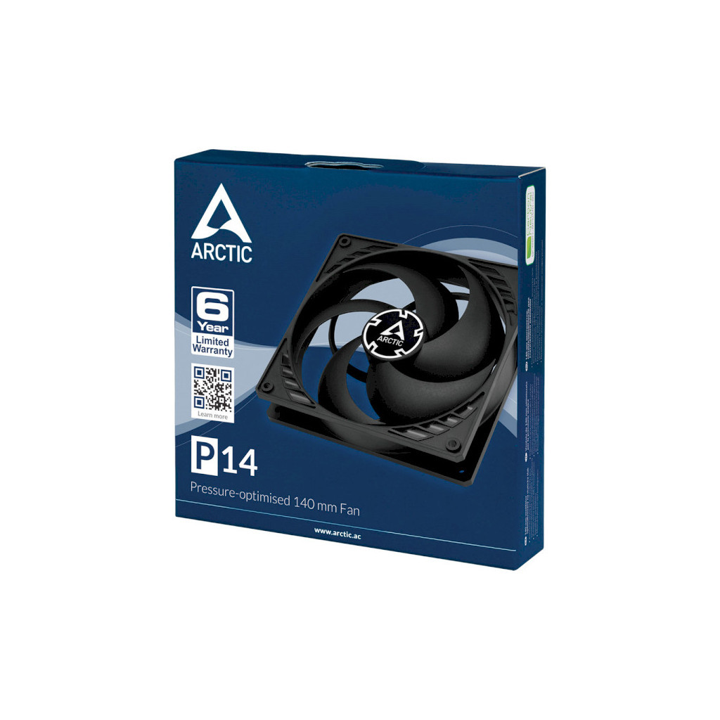 Кулер до корпусу Arctic P14 (ACFAN00123A) - фото 3 Кулер до корпусу Arctic P14 (ACFAN00123A) - фото 3