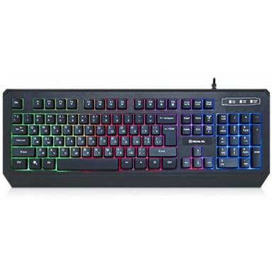 Клавіатура REAL-EL 7001 Comfort Backlit Black - фото 1