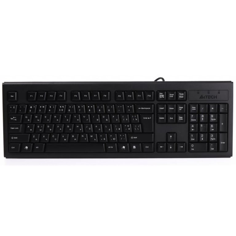 Клавіатура A4Tech KRS-83 USB Black - фото 1