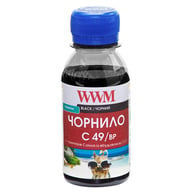 Чорнило WWM Canon GI-490 100г Black pigm. (C49/BP-2) - фото 1
