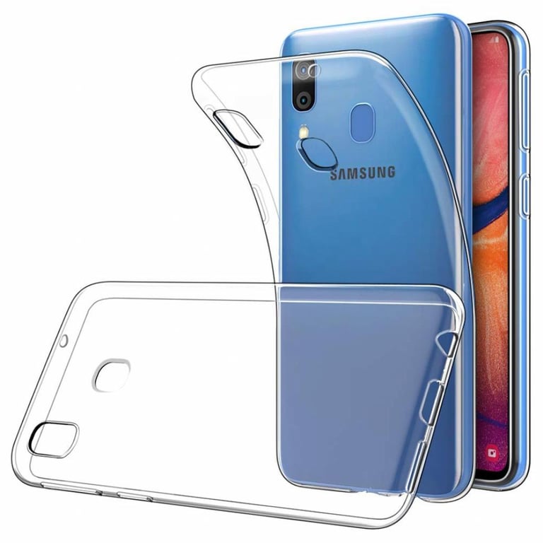 Чохол до мобільного телефона Laudtec для SAMSUNG Galaxy A20 Clear tpu (Transperent) (LC-A20C) - фото 1