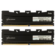 Модуль пам'яті для комп'ютера DDR4 16GB (2x8GB) 3200 MHz Kudos Black eXceleram (EKBLACK4163216AD) - фото 1