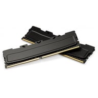 Модуль пам'яті для комп'ютера DDR4 16GB (2x8GB) 3200 MHz Kudos Black eXceleram (EKBLACK4163216AD) - фото 3