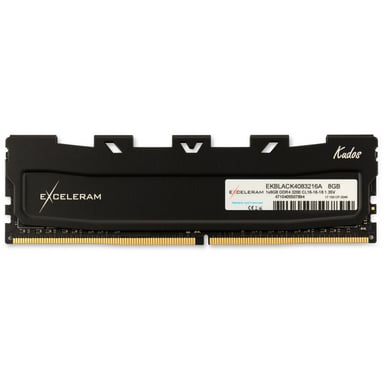 Модуль пам%27яті для комп%27ютера DDR4 8GB 3200 MHz Kudos Black eXceleram (EKBLACK4083216A)