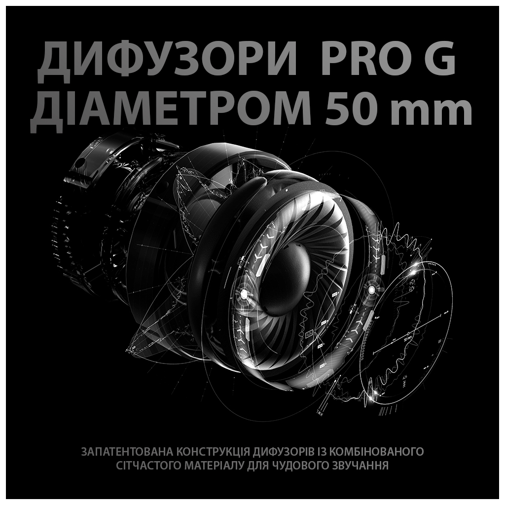 Навушники Logitech G PRO X Gaming Headset Black (981-000818) - фото 5 Навушники Logitech G PRO X Gaming Headset Black (981-000818) - фото 5