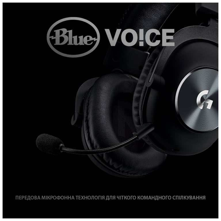 Навушники Logitech G PRO X Gaming Headset Black (981-000818) - фото 8
