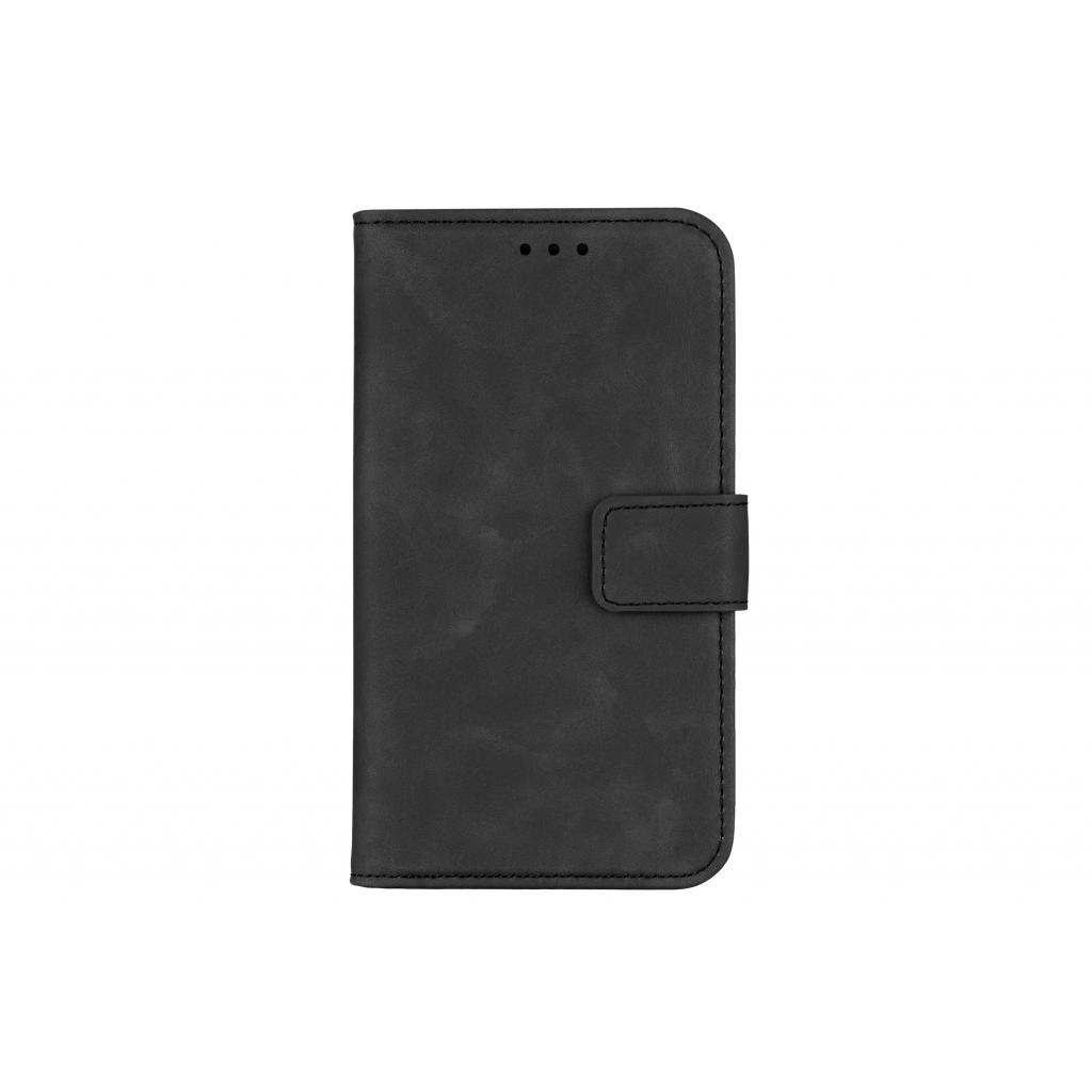 Чохол до мобільного телефона 2E 6-6.5`` (< 160*80*10 мм), SILK TOUCH, Smoky black (2E-UNI-6-6.5-HDST-SBK) - фото 1