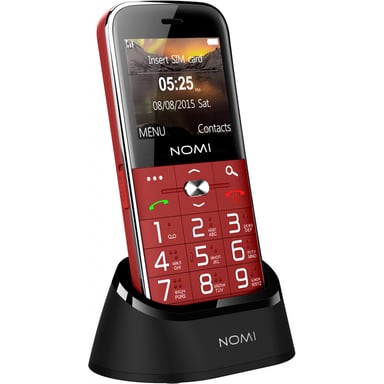 Мобільний телефон Nomi i220 Red - фото 1