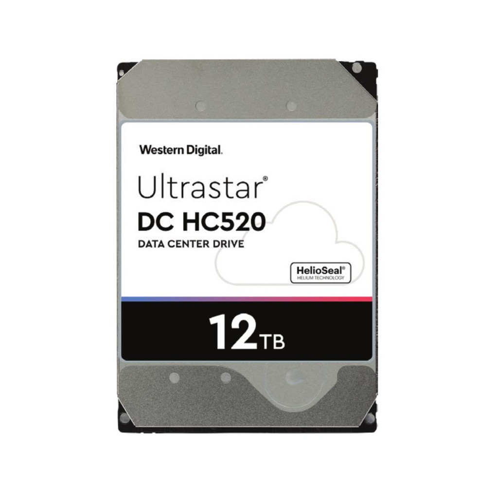 Жорсткий диск для сервера 3.5" 12TB WD (0F29532 / HUH721212AL5204) - фото 1