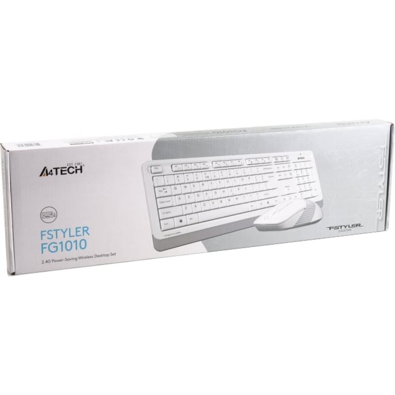 Комплект A4Tech FG1010 White (4711421943581) - фото 4