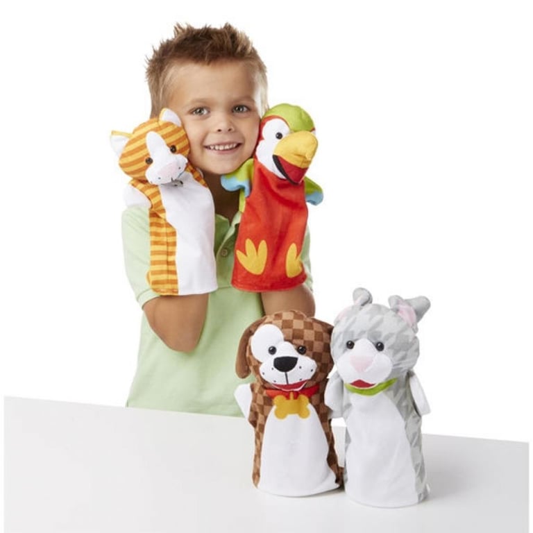 Набір для творчості Melissa&Doug Ляльковий театр Домашні тварини (MD19084) - фото 6
