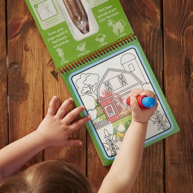 Набір для творчості Melissa&Doug Водна розмальовка Ферма (MD19232) - фото 5