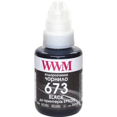 Чорнило WWM Epson L800 140г Black (E673B) - фото 1