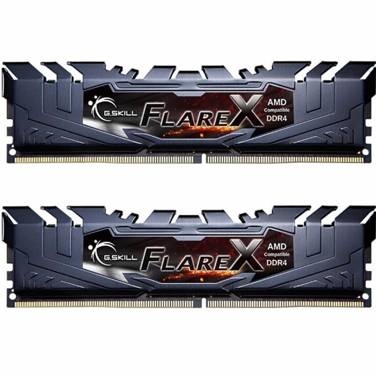 Модуль пам’яті для комп’ютера DDR4 16GB (2x8GB) 3200 MHz FlareX Black G.Skill (F4-3200C16D-16GFX) — фото 1