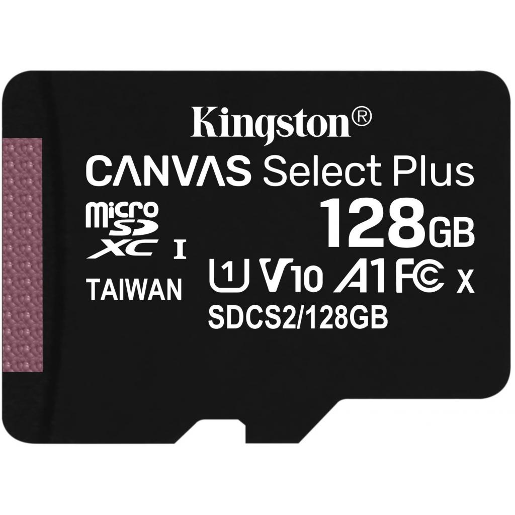 Карта пам'яті Kingston 128GB micSDXC class 10 A1 Canvas Select Plus (SDCS2/128GB) - фото 2 Карта пам'яті Kingston 128GB micSDXC class 10 A1 Canvas Select Plus (SDCS2/128GB) - фото 2
